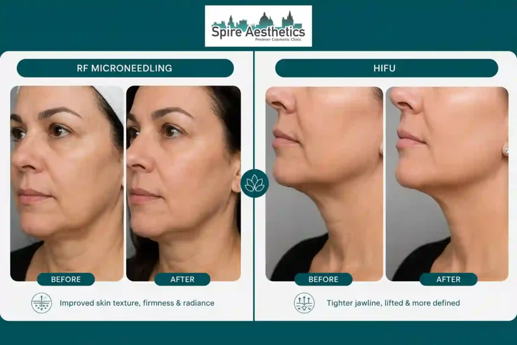 Can RF Microneedling and HIFU Be Combined Kings Norton?